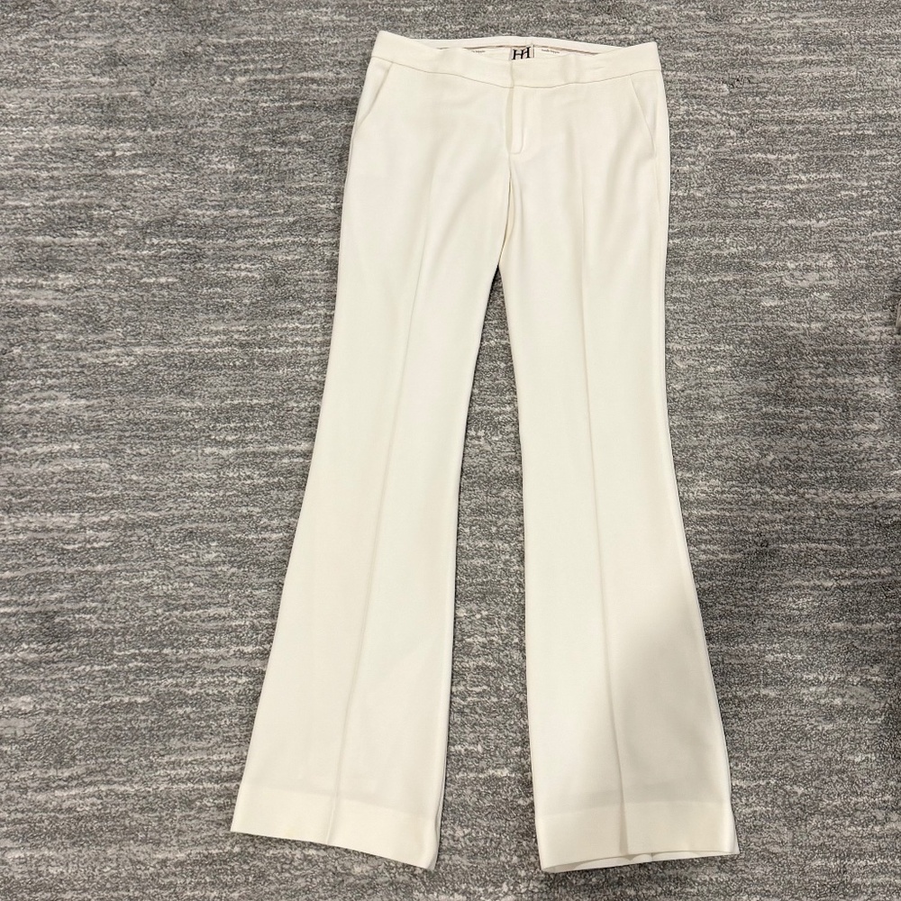 Haute Hippie Pants Ivory Low Rise Size 4